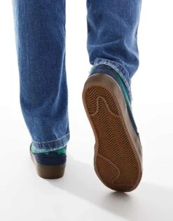 Nike SB Zoom Pogo Plus Trainers In Navu And Green For Men Navy -Nike Sales Store 206080066 4