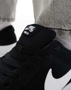 Nike SB Force 58 Trainers In Black And White For Men -Nike Sales Store 206080121 3