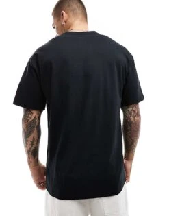 Nike SB Central Logo T-shirt In Black For Men -Nike Sales Store 206080160 4