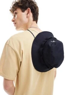 Jordan Jumpman Logo Bucket Hat In Black For Men -Nike Sales Store 206083935 3