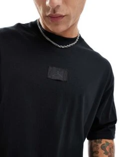 Jordan Essential Oversized T-shirt In Black For Men -Nike Sales Store 206083960 3