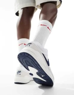 Jordan Stadium 90 Trainers In White And Navy For Men -Nike Sales Store 206083993 4