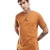 Jordan Jumpman Centre Logo T-shirt In Brown For Men -Nike Sales Store 206084061 1 brown