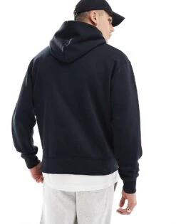Jordan Brooklyn Fleece Hoodie In Black For Men -Nike Sales Store 206084126 4