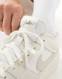 Jordan Stadium 90 Trainers In White And Grey For Men -Nike Sales Store 206084252 4