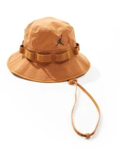 Jordan Jumpman Logo Bucket Hat In Brown For Men -Nike Sales Store 206084320 4
