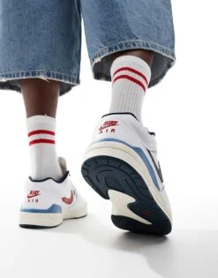 Jordan Stadium 90 Trainers In White And Red For Men -Nike Sales Store 206084366 3