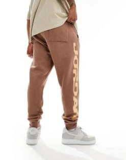 Jordan MVP Graphic Fleece Joggers In Brown For Men -Nike Sales Store 206084412 3