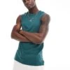Jordan Sport Dri-Fit Tank In Dark Green For Men 2 Jordan Sport Dri-Fit Tank In Dark Green For Men -Nike Sales Store 206084464 1 darkgreen