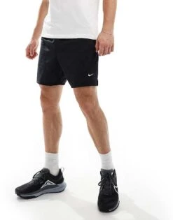 Nike Football Culture Of Football Checkerboard Shorts In Black For Men