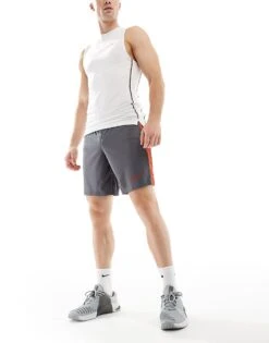 Nike Football Dri-FIT Academy 23 Shorts In Dark Grey For Men -Nike Sales Store 206085955 3