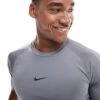 Nike Training Nike Pro Training Muscle Fit T-shirt In Grey For Men Charcoal -Nike Sales Store 206090992 1 charcoal