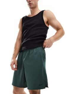 Nike Training Dri-FIT Totality 7 Inch Unlined Shorts In Dark Green For Men Dgreen -Nike Sales Store 206091059 1 dgreen 1