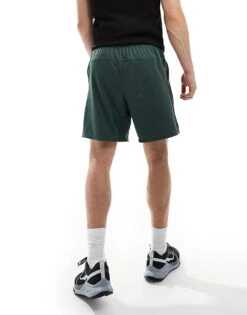 Nike Training Dri-FIT Totality 7 Inch Unlined Shorts In Dark Green For Men Dgreen -Nike Sales Store 206091059 2