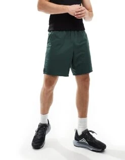 Nike Training Dri-FIT Totality 7 Inch Unlined Shorts In Dark Green For Men Dgreen -Nike Sales Store 206091059 4