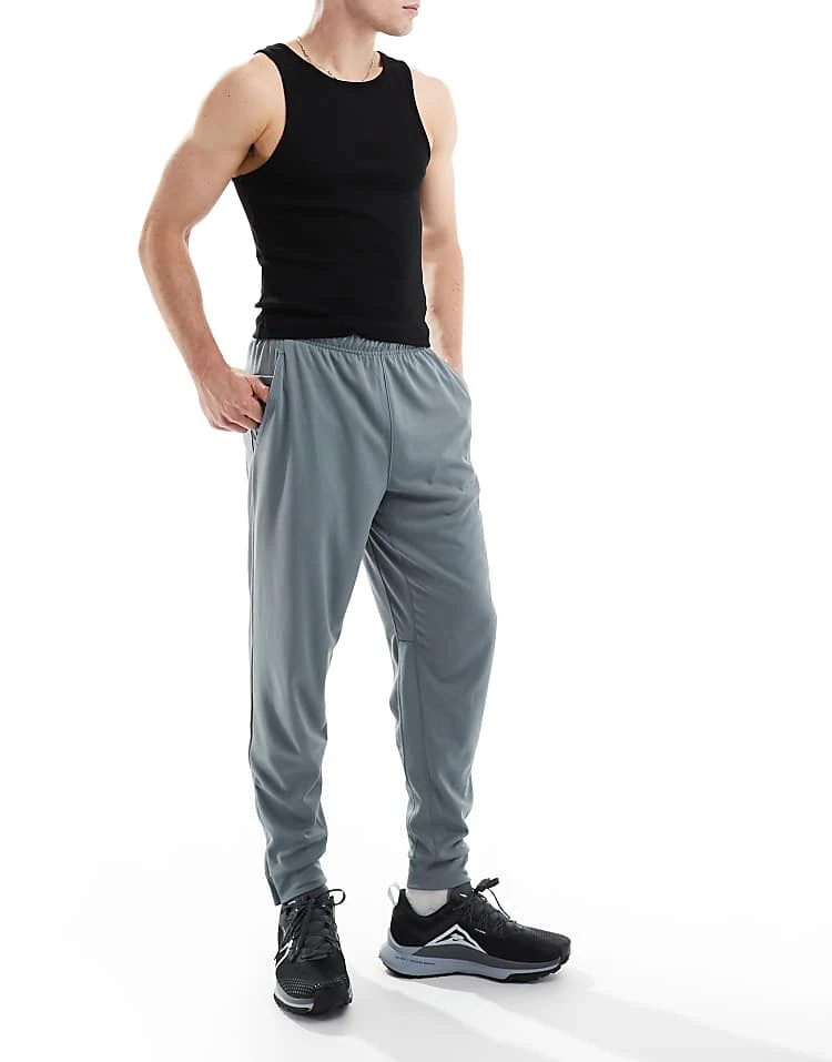 Nike Training Totality Dri-FIT Tapered Joggers In Grey For Men Charcoal 7 Nike Training Totality Dri-FIT Tapered Joggers In Grey For Men Charcoal - Image 5