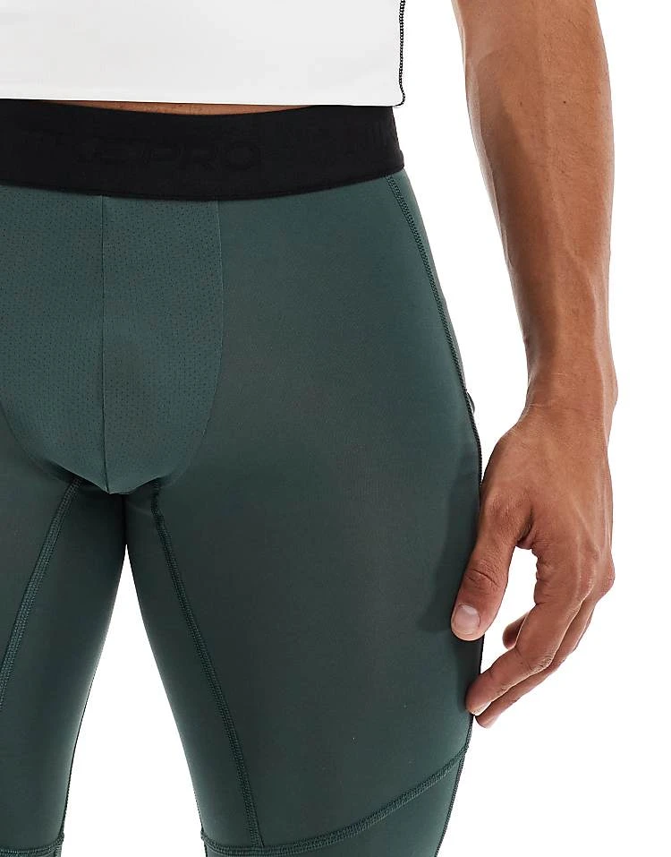 Nike Training Pro Compression Leggings In Dark Green For Men Dgreen 4 Nike Training Pro Compression Leggings In Dark Green For Men Dgreen - Image 2