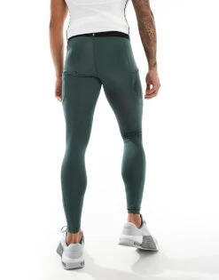 Nike Training Pro Compression Leggings In Dark Green For Men Dgreen 12 Nike Training Pro Compression Leggings In Dark Green For Men Dgreen -Nike Sales Store 206091333 5