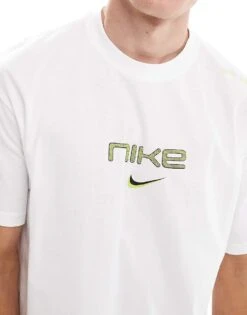 Nike M90 Graphic T-shirt With Backprint In White For Unisex -Nike Sales Store 206095685 4