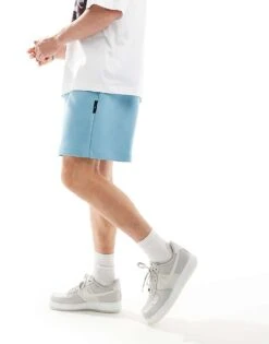 Nike Tech Fleece Reimagined Oversized Shorts In Light Blue For Men Mid Blue 11 Nike Tech Fleece Reimagined Oversized Shorts In Light Blue For Men Mid Blue -Nike Sales Store 206095740 4