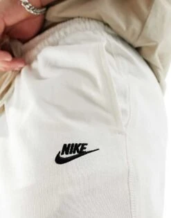 Nike Club Knit Joggers In Sail For Men Ivory -Nike Sales Store 206095804 3