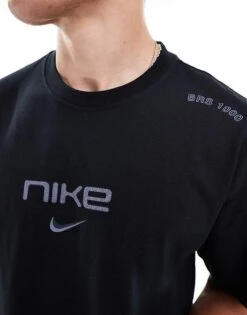 Nike M90 Graphic T-shirt With Backprint In Black For Unisex -Nike Sales Store 206095858 4