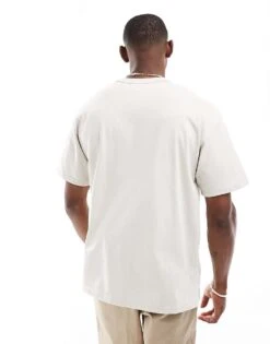 Nike Premium Essentials Unisex Oversized T-shirt In Off White For Men Ivory -Nike Sales Store 206095891 2