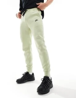 Nike Tech Fleece Joggers In Light Green For Men -Nike Sales Store 206095909 3
