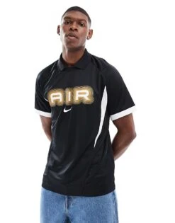 Nike Swoosh Air Football Jersey In Black And White For Men -Nike Sales Store 206096103 1 black 1