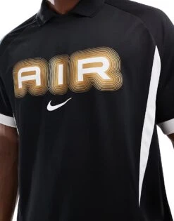 Nike Swoosh Air Football Jersey In Black And White For Men -Nike Sales Store 206096103 4