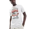 Nike Champions Graphic Print T-shirt In Grey For Men -Nike Sales Store 206096119 1 grey