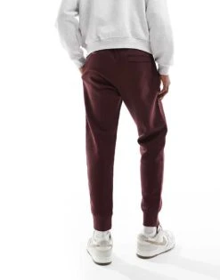 Nike Club Cuffed Joggers In Brown For Men -Nike Sales Store 206096155 3