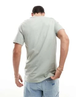 Nike Club T-shirt In Olive For Men Khaki -Nike Sales Store 206096304 2