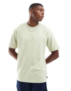 Nike Premium Essentials Unisex Oversized T-shirt In Light Green For Men Dark Green -Nike Sales Store 206096347 1 darkgreen 1