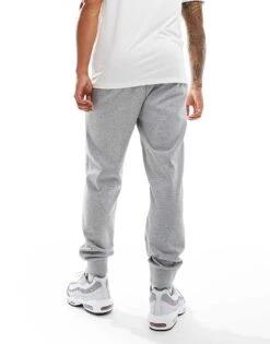 Nike Club Knit Joggers In Grey For Men -Nike Sales Store 206096392 3