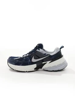 Nike V2K Run Trainers In Navy For Men 9 Nike V2K Run Trainers In Navy For Men -Nike Sales Store 206097877 2