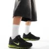 Nike Air Max 2013 Trainers In Black And Volt For Men -Nike Sales Store 206098211 1 black