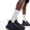 Nike React Vision Trainers In Black And Blue For Men -Nike Sales Store 206098759 1 black