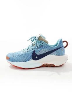 Nike Running ReactX Pegasus Trail 5 Trainers In Light Blue For Men Lblue -Nike Sales Store 206103110 2