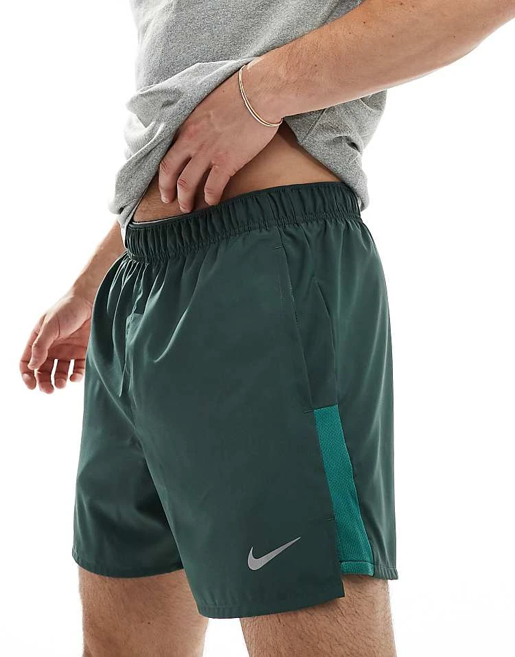 Nike Running Challenger Dri-FIT 5 Inch Shorts In Dark Green For Men Dgreen 8 Nike Running Challenger Dri-FIT 5 Inch Shorts In Dark Green For Men Dgreen - Image 6