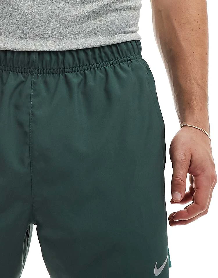 Nike Running Challenger Dri-FIT 5 Inch Shorts In Dark Green For Men Dgreen 7 Nike Running Challenger Dri-FIT 5 Inch Shorts In Dark Green For Men Dgreen - Image 5