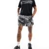 Nike Running Trail Printed 7 Inch Shorts In Black For Men -Nike Sales Store 206103272 1 black