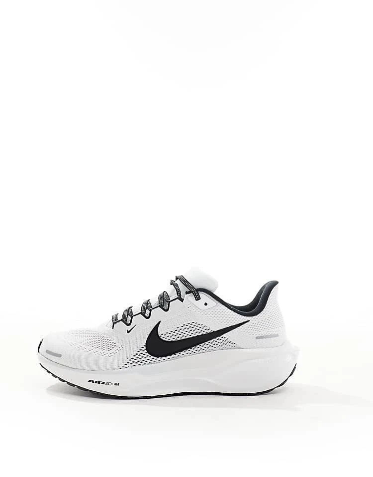 Nike Running Air Zoom Pegasus 41 Trainers In White And Black For Men 4 Nike Running Air Zoom Pegasus 41 Trainers In White And Black For Men - Image 2