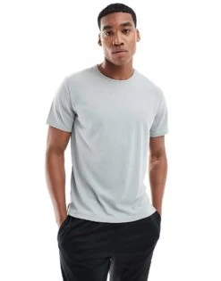Nike Running Miler Dri-FIT T-shirt In Grey For Men -Nike Sales Store 206103538 1 grey 1