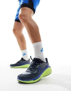 Nike Running Vomero 17 Trainers In Navy And Green For Men -Nike Sales Store 206103581 1 navy 1