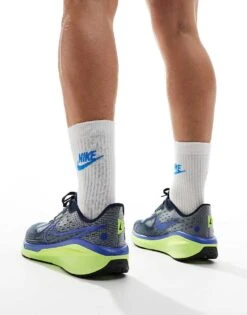 Nike Running Vomero 17 Trainers In Navy And Green For Men -Nike Sales Store 206103581 3