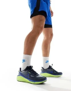 Nike Running Vomero 17 Trainers In Navy And Green For Men -Nike Sales Store 206103581 5