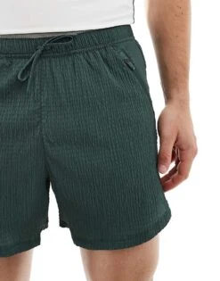 Nike Running Run Division 5 Inch Shorts In Dark Green For Men Dgreen -Nike Sales Store 206103622 3