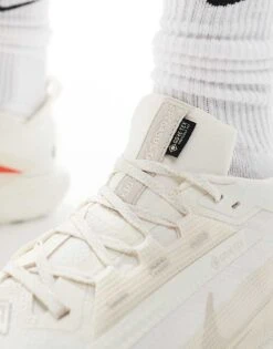 Nike Running ReactX Pegasus Trail 5 GORE-TEX Trainers In White For Men -Nike Sales Store 206103663 4