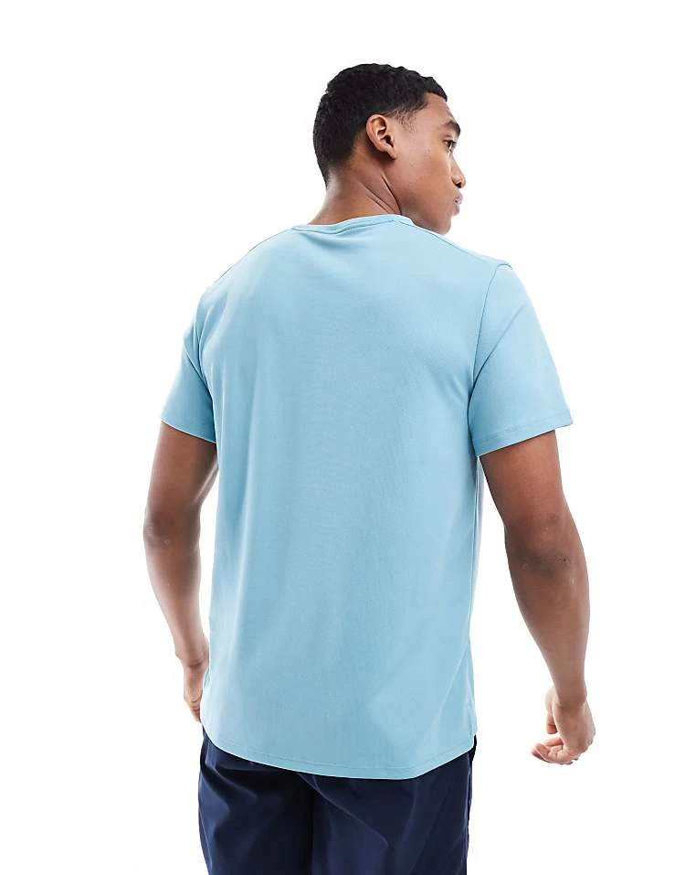 Nike Running Miler Dri-FIT T-shirt In Light Blue For Men Lblue 5 Nike Running Miler Dri-FIT T-shirt In Light Blue For Men Lblue - Image 3